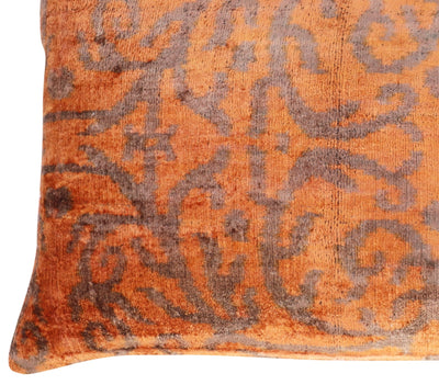 Canvello Decorative Soft Brownish Orange Throw Pillow - 16X24 in - Canvello