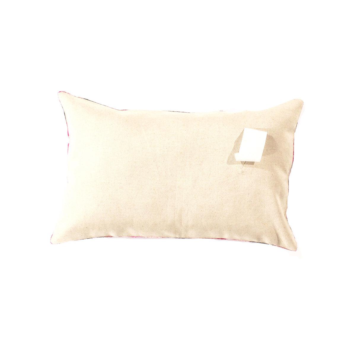 Canvello Decorative Throw Ikat Velvet Pillow - 16" X 24"