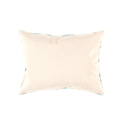 Canvello Decorative Throw Velvet Ikat Pillow - 16" X 24"