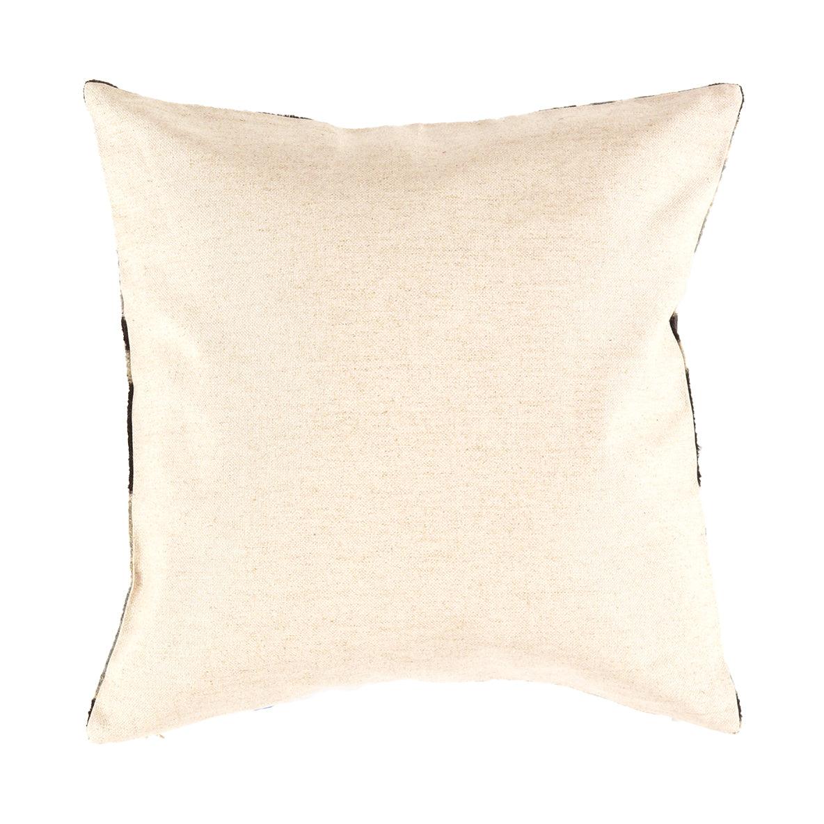 Canvello Decorative Throw Velvet Ikat Pillow - 24'' X 24"