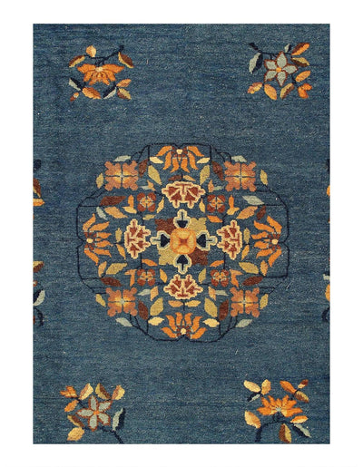 Canvello Early 20th Century Antique Chinese Art Deco Rug - 8'11'' X 11'8'' - Canvello