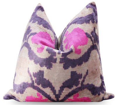 Canvello Earth Tones Pink Pillows With Luxury Decorative Cover - 16x16 in - Canvello