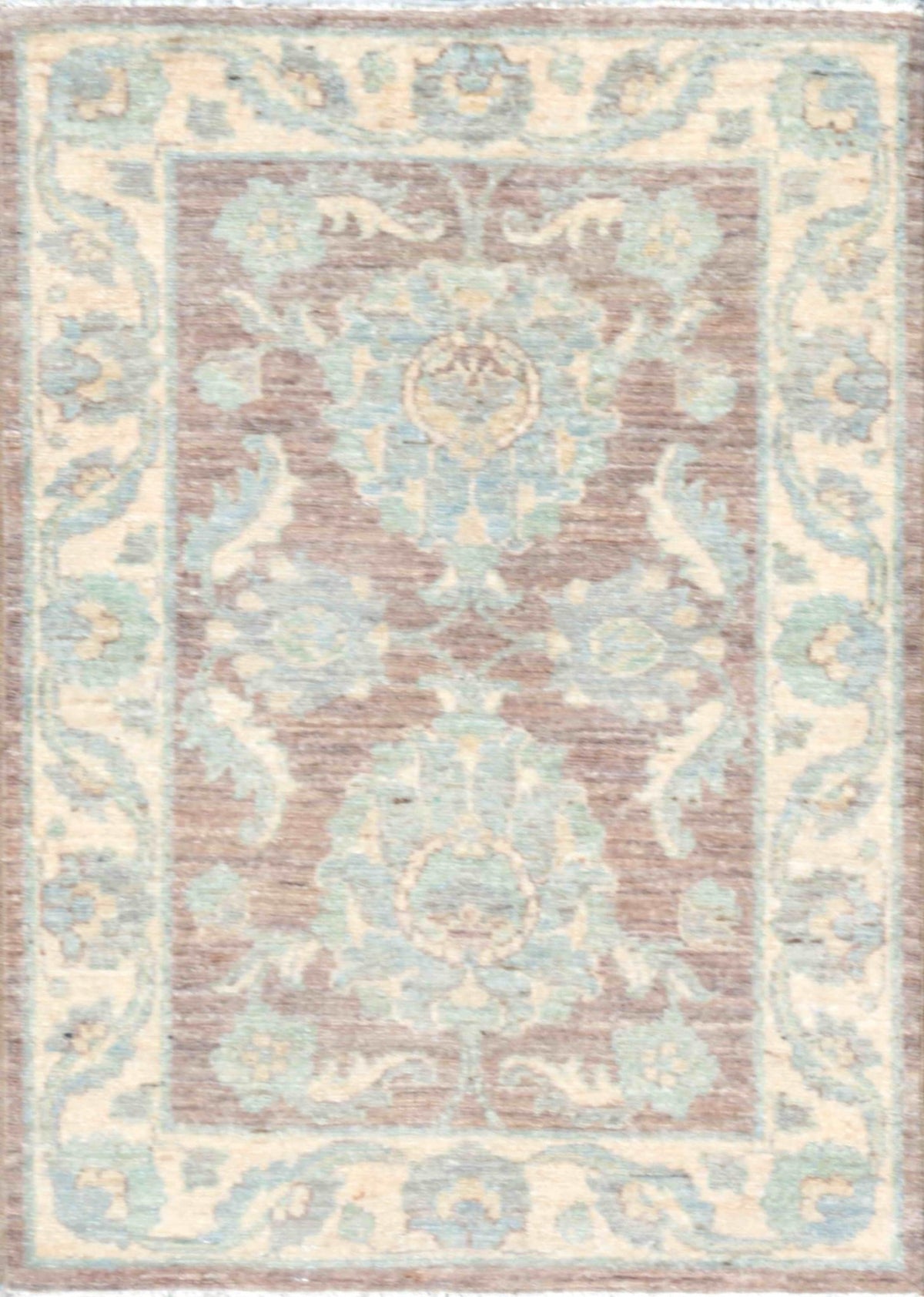 Canvello Ferehan Collection Hand-Knotted Wool Area Rug- 2'3" X 3'1"