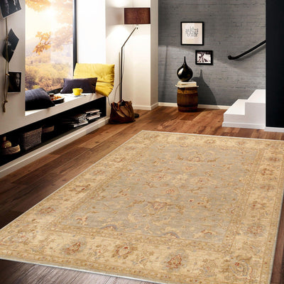 Canvello Ferehan Collection Hand - Knotted Wool Area Rug - 8' X 10' - Canvello