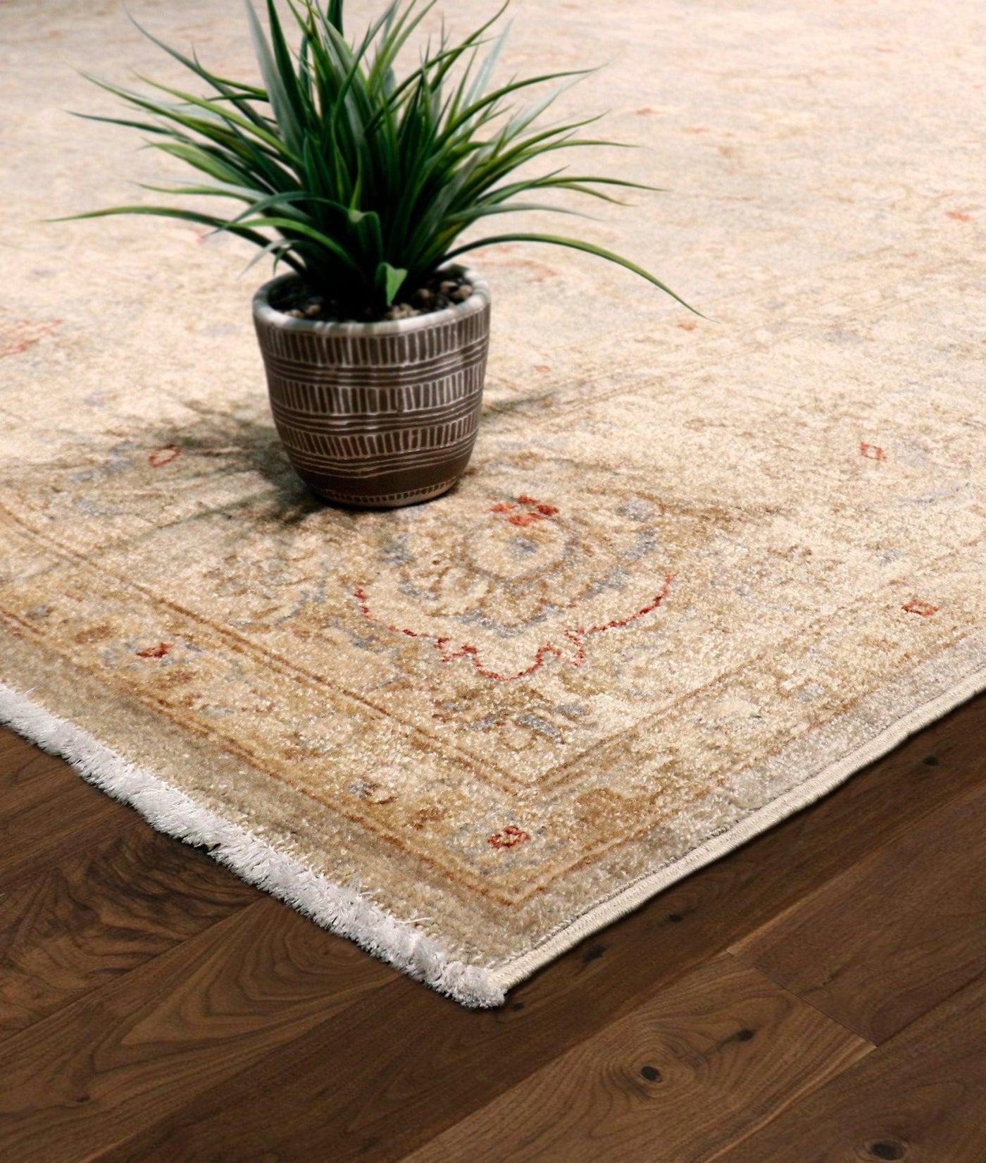 Canvello Ferehan Collection Hand - Knotted Wool Area Rug - 8' X 10' - Canvello