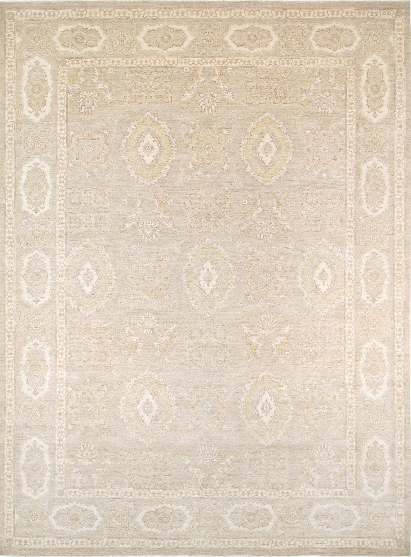 Canvello Ferehan Collection Hand - Knotted Wool Area Rug - 8'8" X 11'9" - Canvello