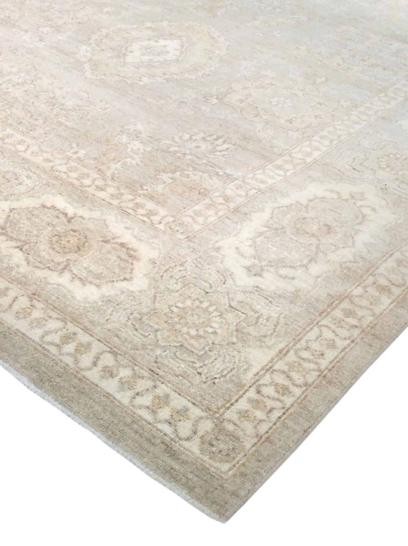 Canvello Ferehan Collection Hand - Knotted Wool Area Rug - 8'8" X 11'9" - Canvello