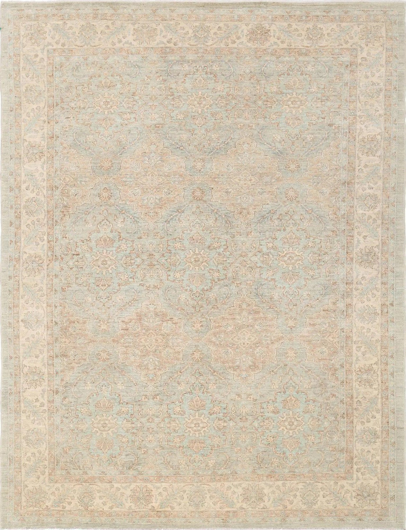 Canvello Ferehan Collection Hand - Knotted Wool Area Rug - 9' X 12' - Canvello