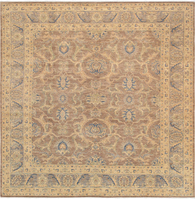 Canvello Ferehan Collection Hand - Knotted Wool Area Rug - 9'4" X 9'7" - Canvello