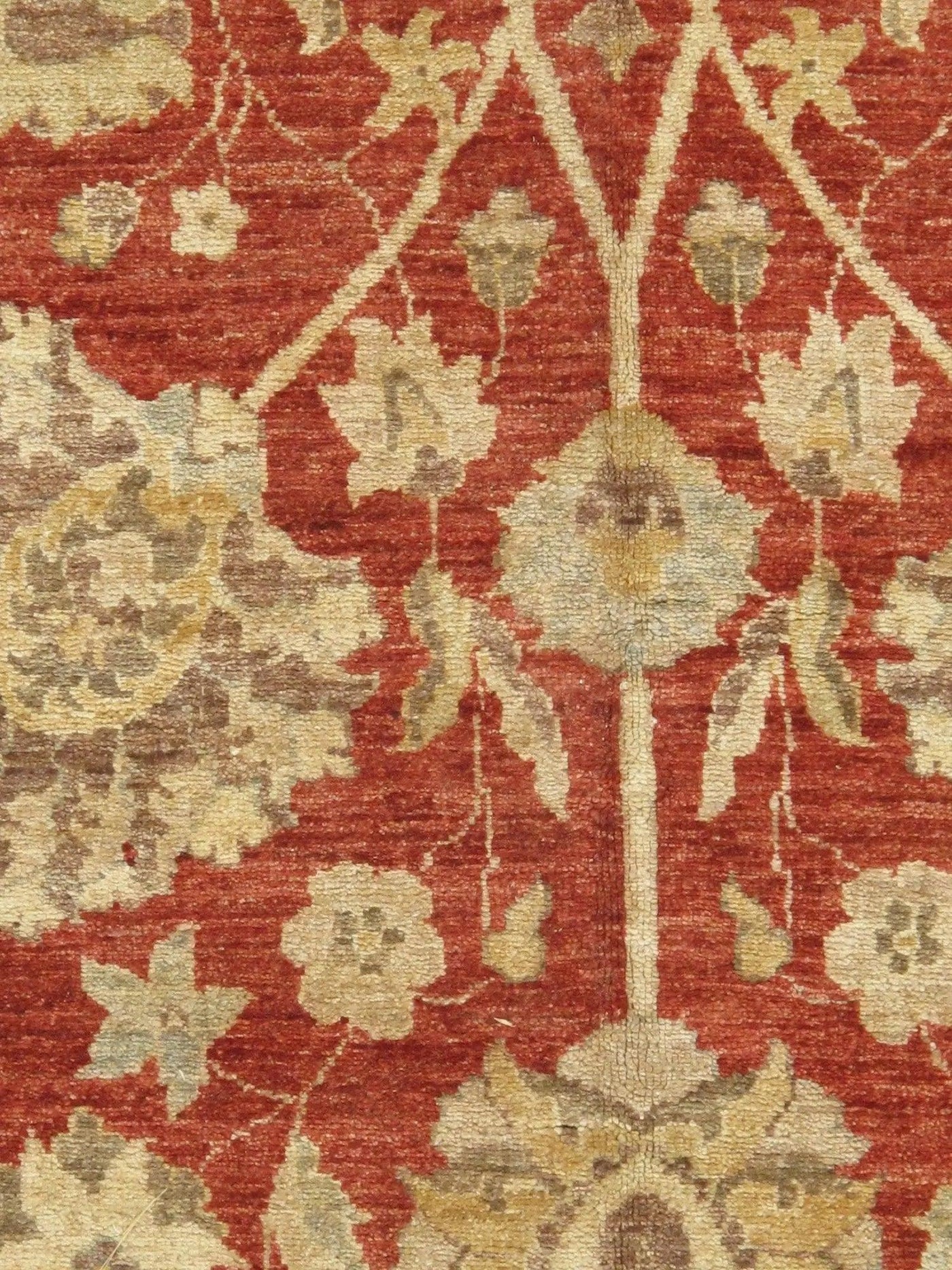 Canvello Ferehan Hand-Knotted Lamb's Wool Area Rug- 11'9" X 15'9"