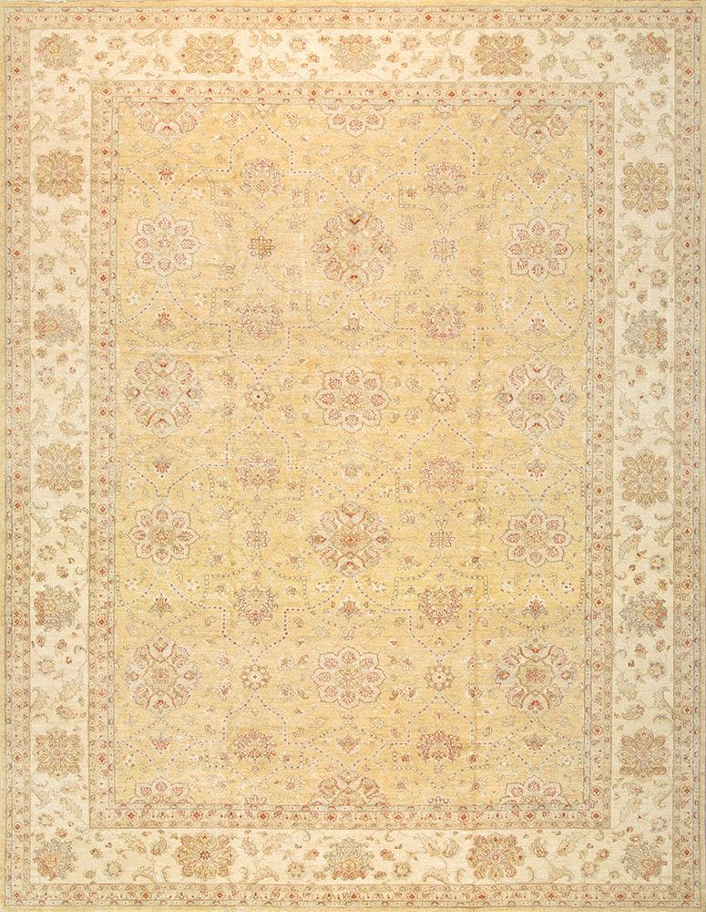 Canvello Ferehan Hand-Knotted Lamb's Wool Area Rug-13' X 17'5"