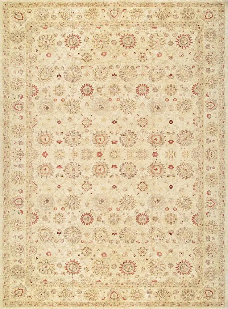 Canvello Ferehan Hand-Knotted Lamb's Wool Area Rug-14' X 19'