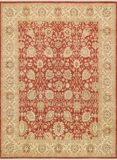 Canvello Ferehan Hand - Knotted Lamb's Wool Area Rug - 11'9" X 15'9" - Canvello