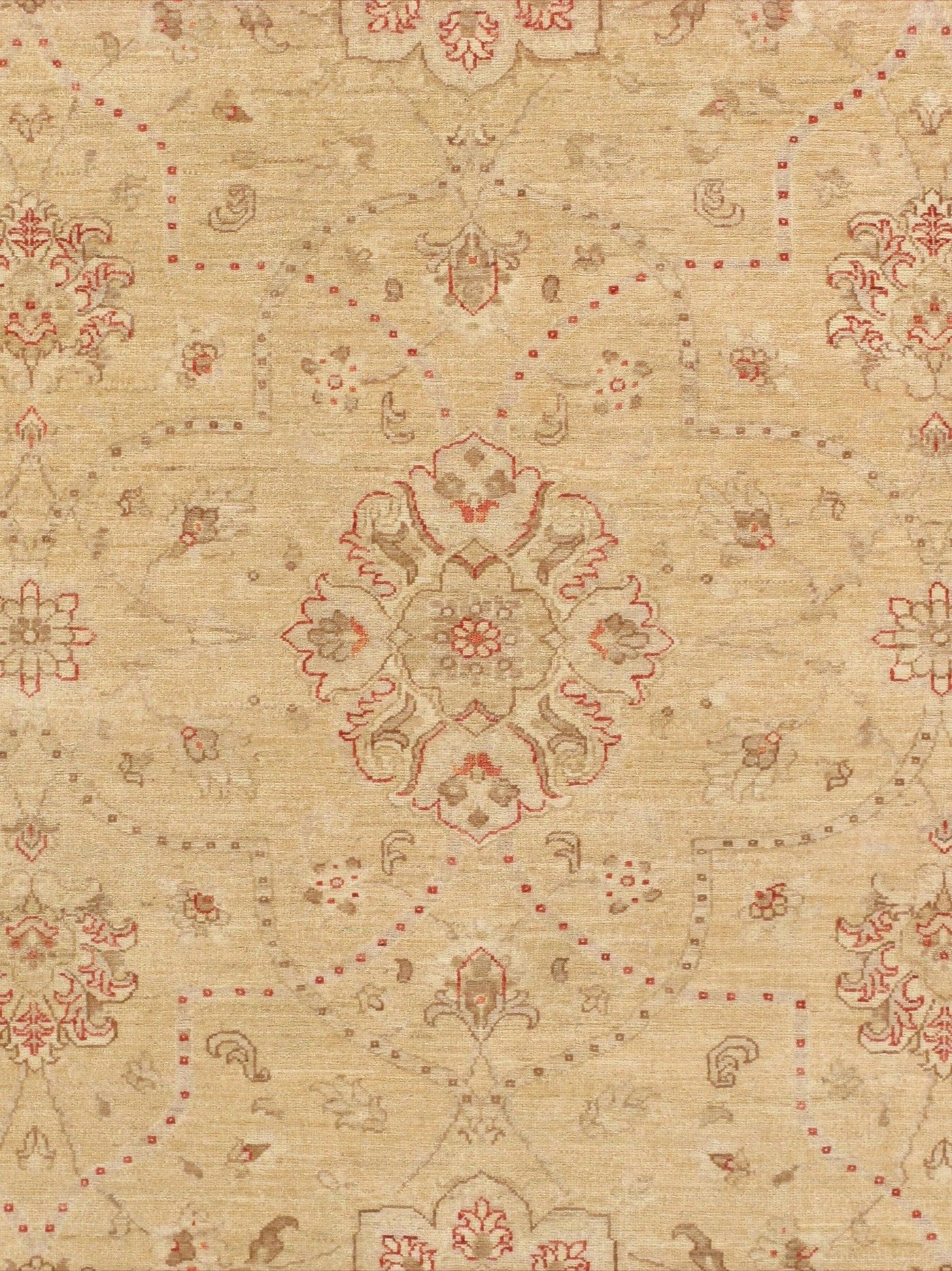 Canvello Ferehan Hand - Knotted Lamb's Wool Area Rug - 13' X 17'5" - Canvello