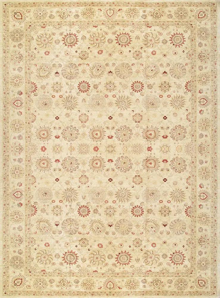 Canvello Ferehan Hand - Knotted Lamb's Wool Area Rug - 14' X 19' - Canvello