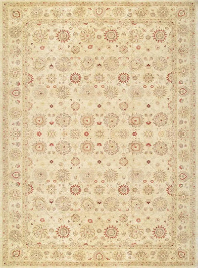 Canvello Ferehan Hand - Knotted Lamb's Wool Area Rug - 14' X 19' - Canvello