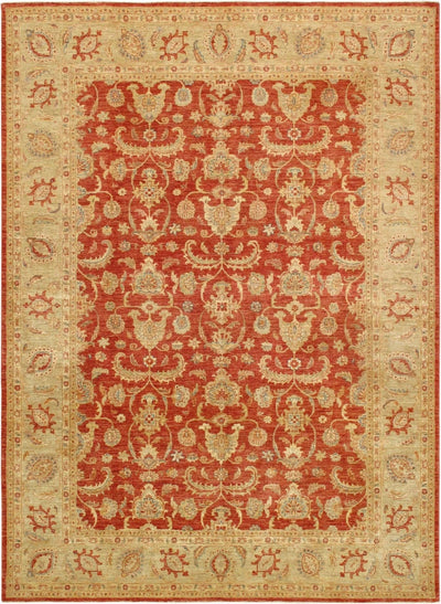 Canvello Ferehan Hand - Knotted Lamb's Wool Area Rug - 8'10" X 11'11" - Canvello