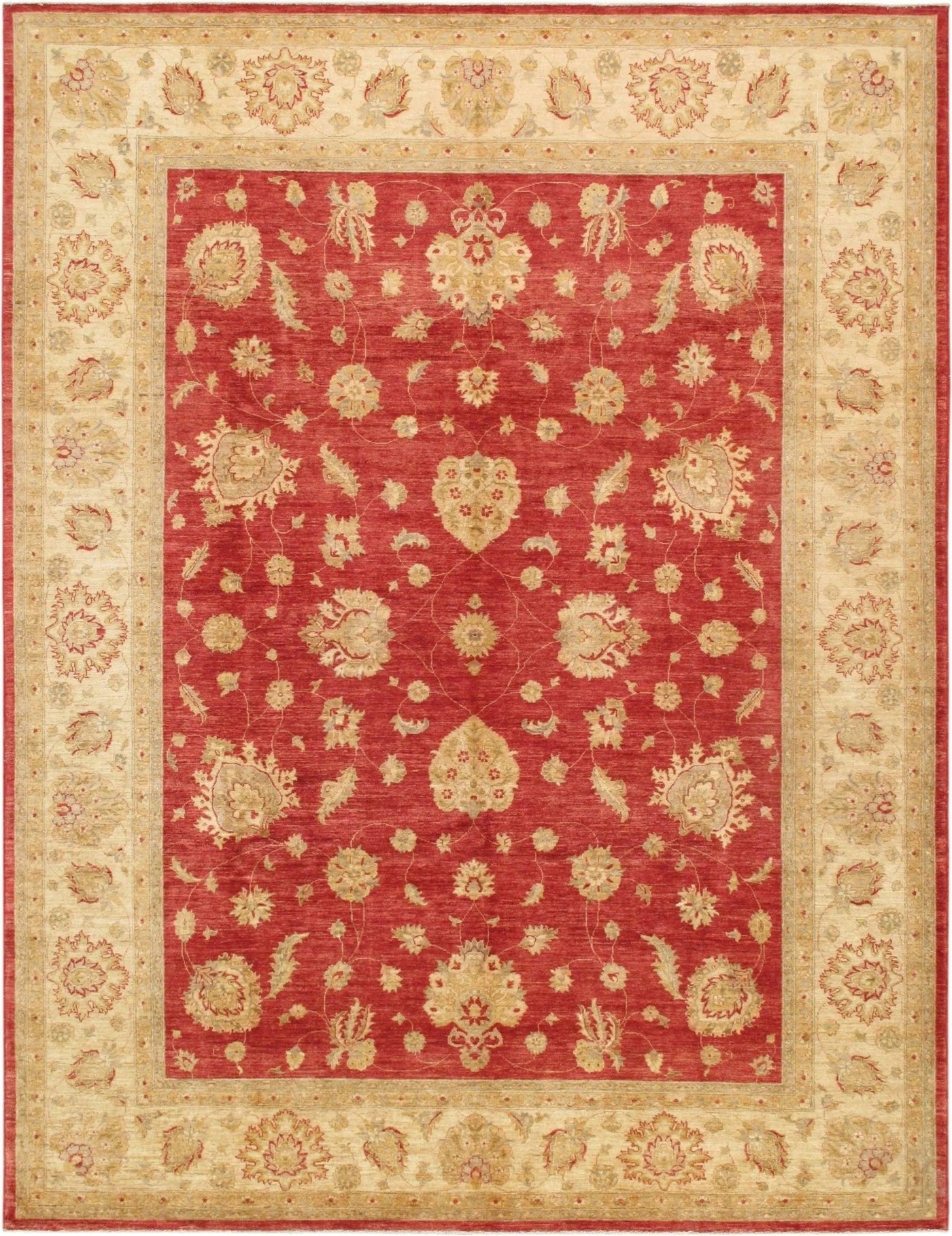 Canvello Ferehan Hand - Knotted Lamb's Wool Area Rug - 8'10" X 11'8" - Canvello