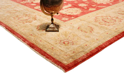 Canvello Ferehan Hand - Knotted Lamb's Wool Area Rug - 8'10" X 11'8" - Canvello