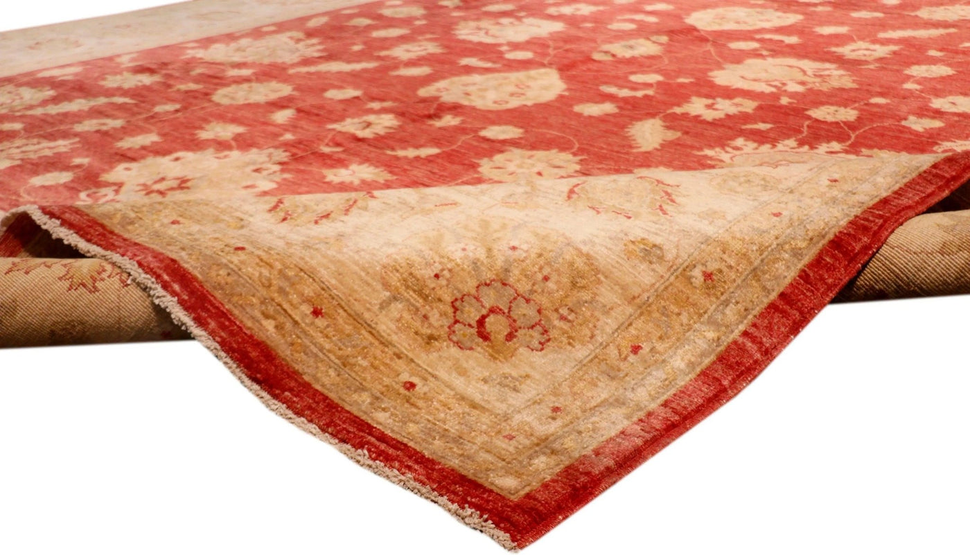 Canvello Ferehan Hand - Knotted Lamb's Wool Area Rug - 8'10" X 11'8" - Canvello