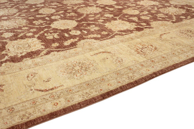 Canvello Ferehan Hand - Knotted Lamb's Wool Area Rug - 8'6" X 11'3" - Canvello