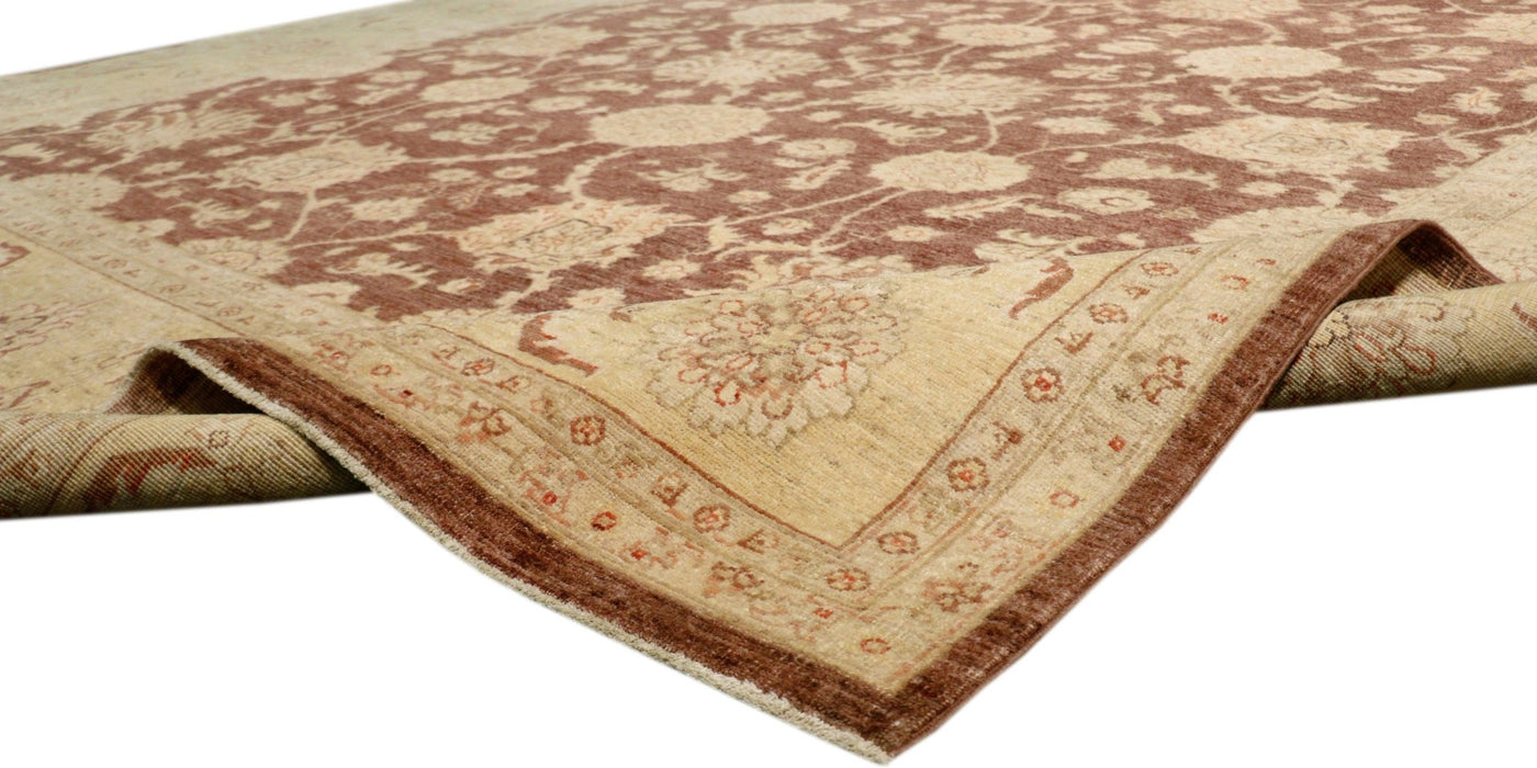 Canvello Ferehan Hand - Knotted Lamb's Wool Area Rug - 8'6" X 11'3" - Canvello