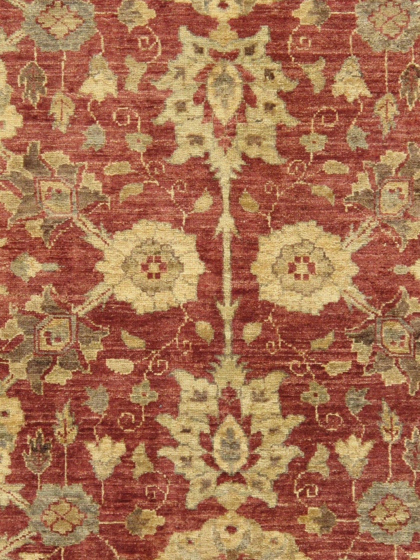 Canvello Ferehan Hand - Knotted Lamb's Wool Area Rug - 9'1" X 12' - Canvello