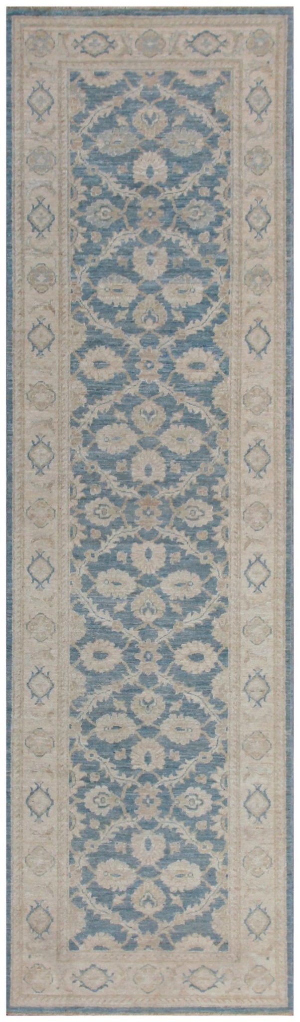 Canvello Ferehan Hand - Knotted Lamb's Wool Runner - 2'8" X 9'3" - Canvello