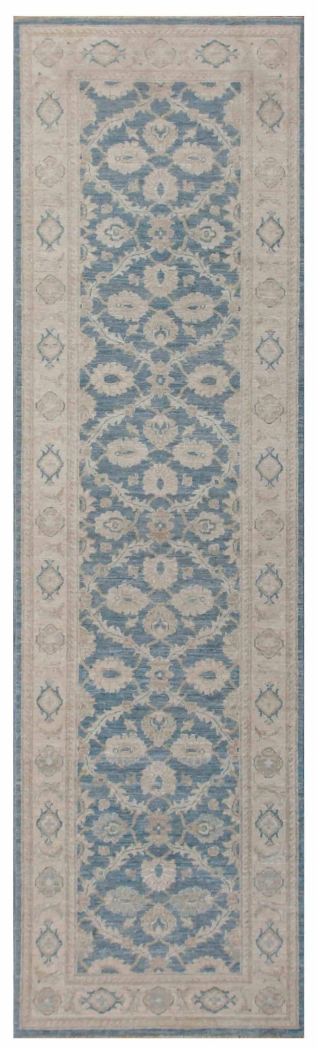 Canvello Ferehan Hand - Knotted Lamb's Wool Runner - 2'8" X 9'3" - Canvello