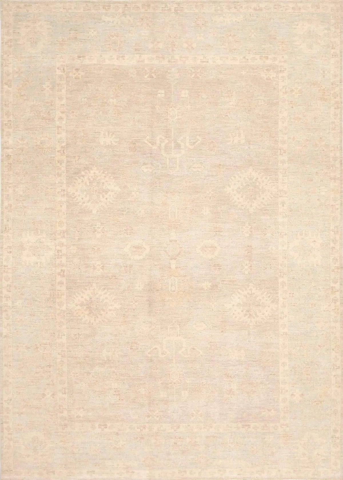 Canvello Ferehan Hand-Knotted Wool Area Rug- 10' X 13'7"
