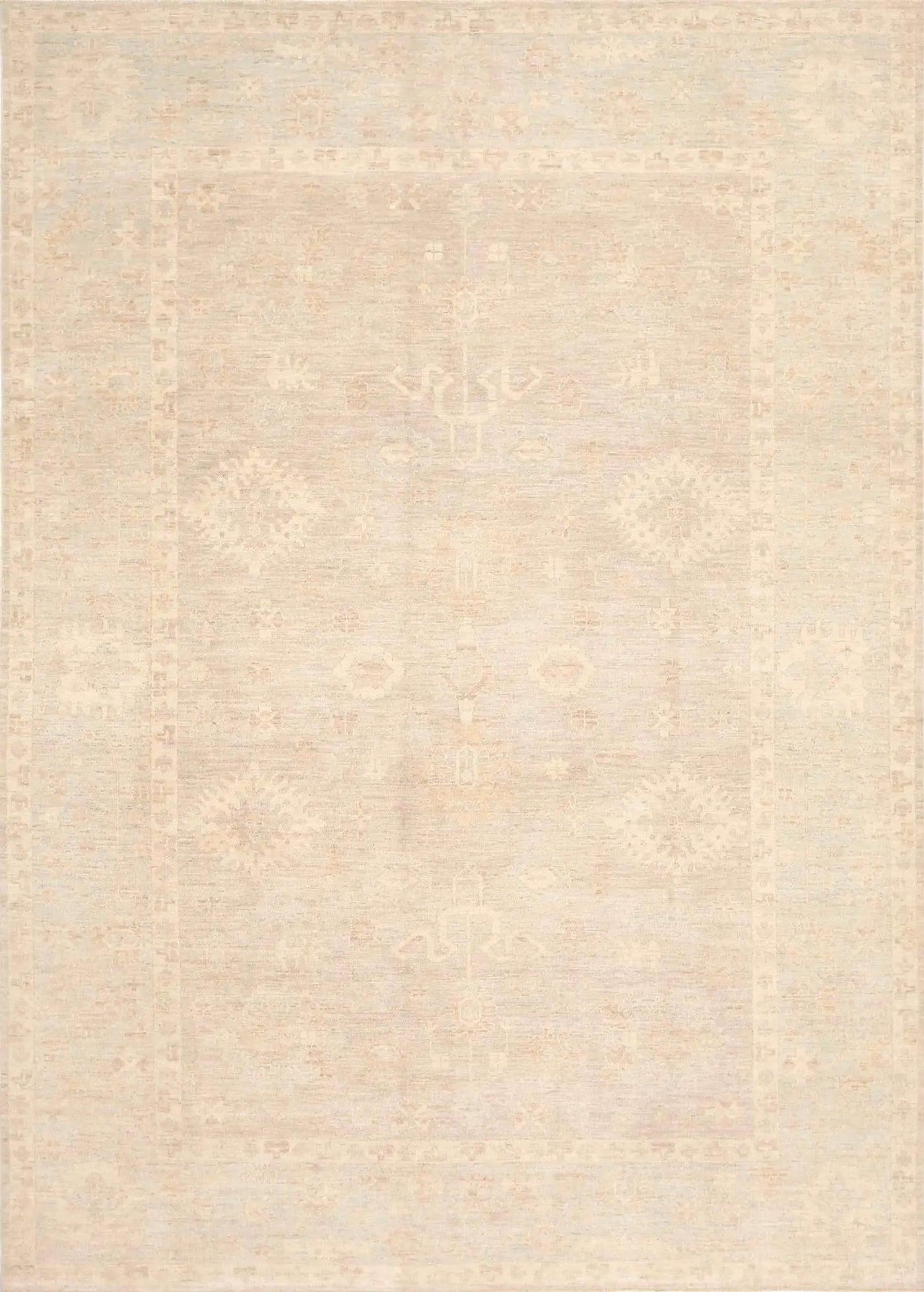 Canvello Ferehan Hand - Knotted Wool Area Rug - 10' X 13'7" - Canvello