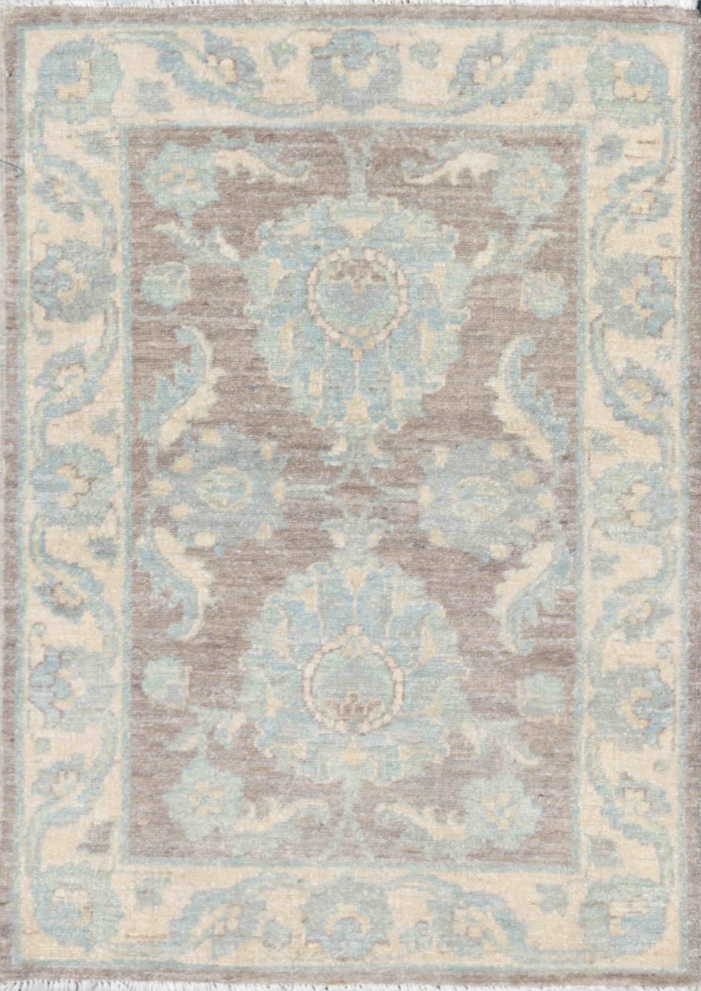 Canvello Ferehan Hand-Knotted Wool Area Rug- 2'2" X 3'