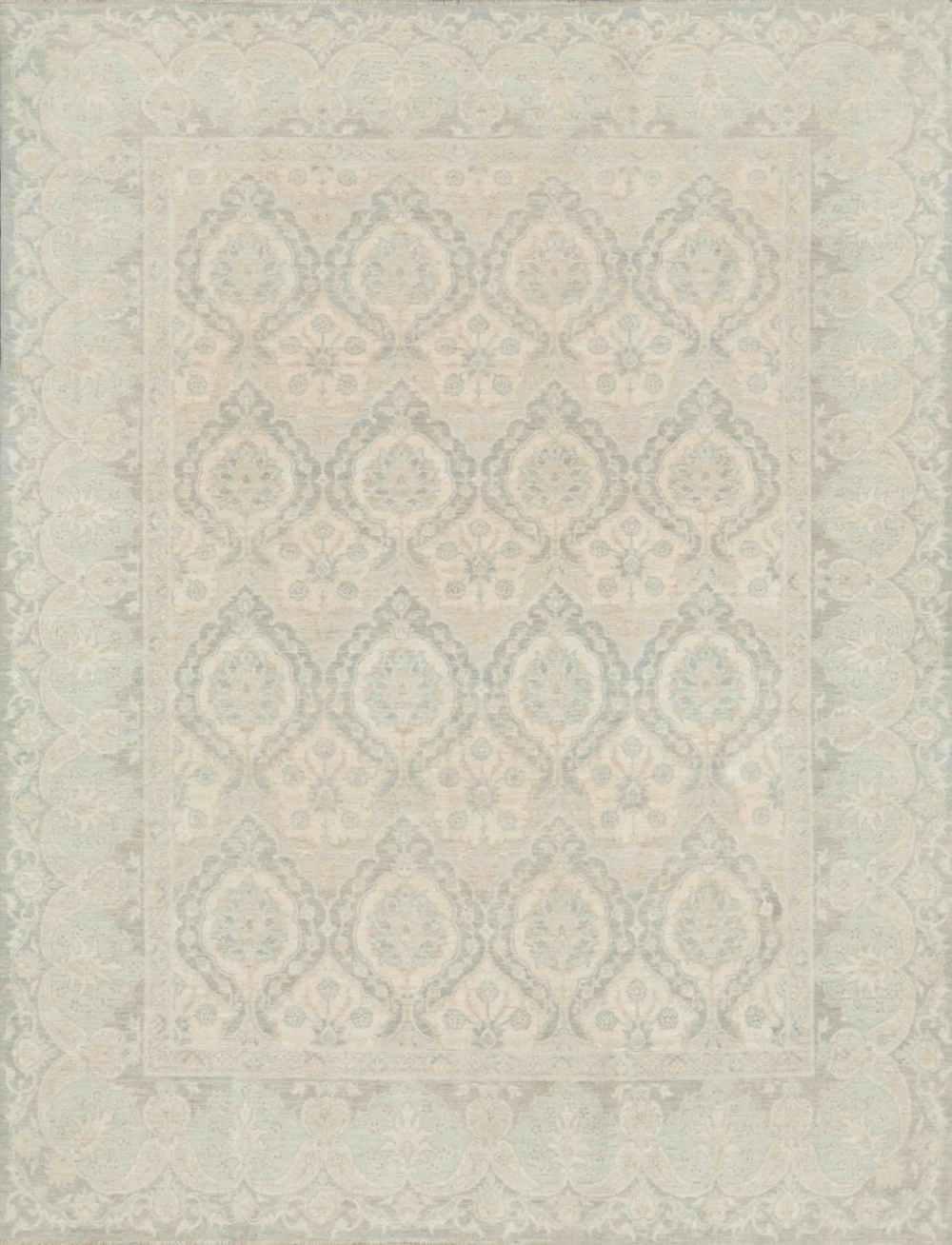 Canvello Ferehan Hand - Knotted Wool Area Rug - 8' X 10'4" - Canvello