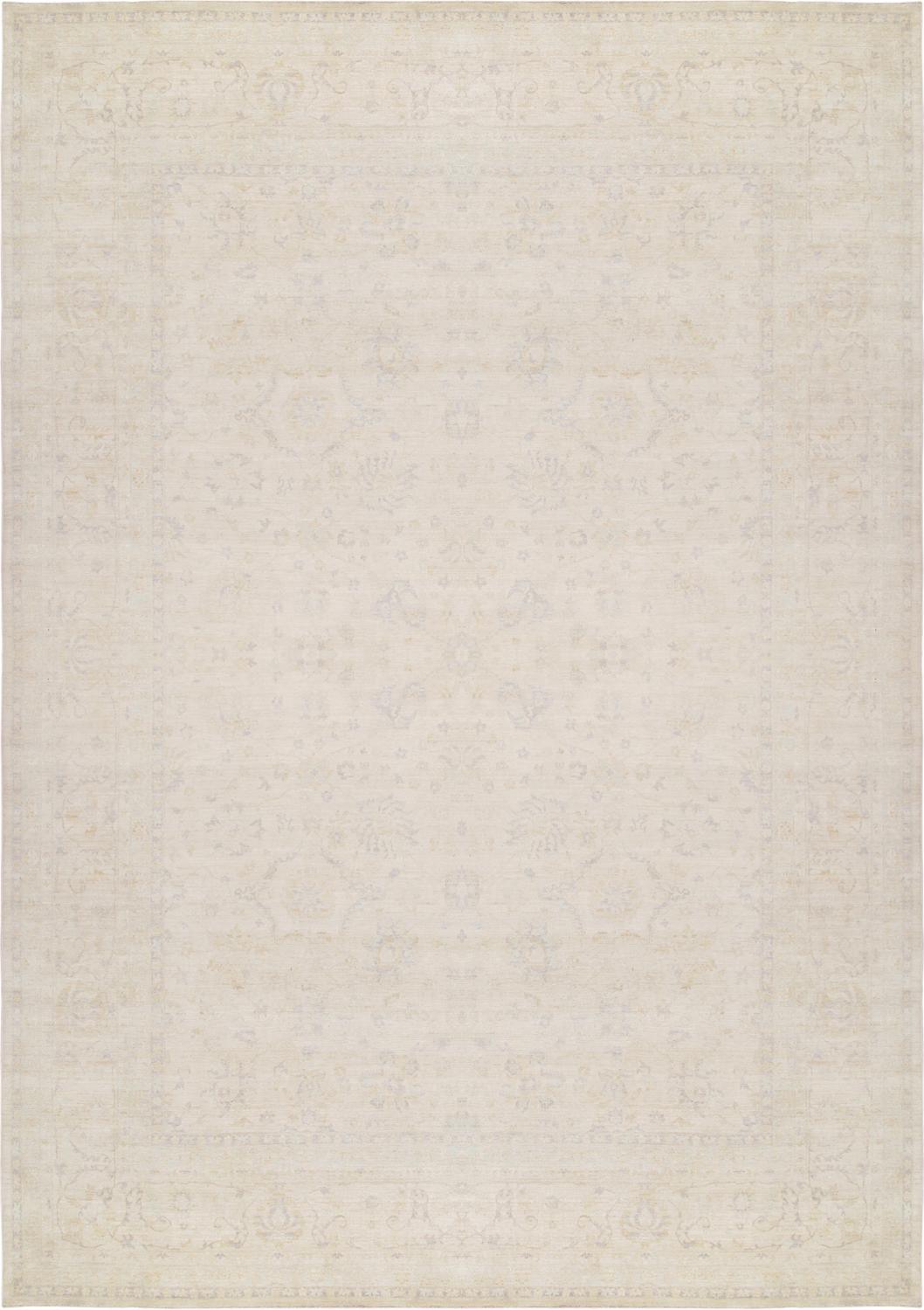 Canvello Ferehan Silkroad Rug Hand - Knotted Wool Area Rug - 16'3" X 22'4" - Canvello