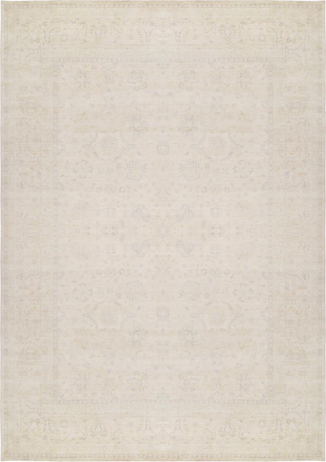 Canvello Ferehan Silkroad Rug Hand - Knotted Wool Area Rug - 16'3" X 22'4" - Canvello