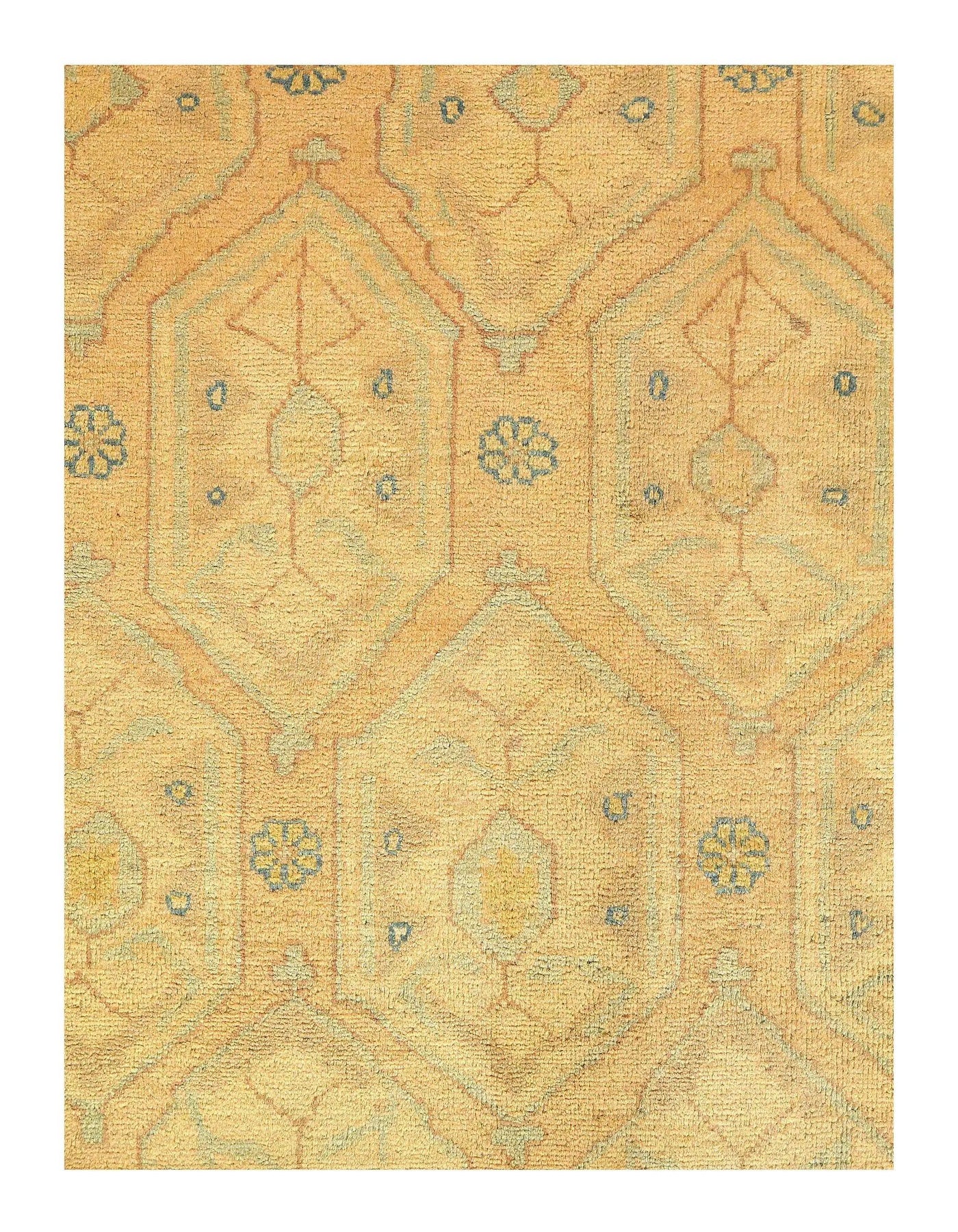 Fine Arts Craft Hand-Knotted Rug - 9'8" X 13'11"