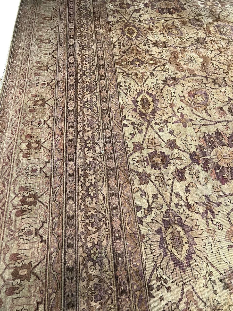 Canvello Fine Hand Antique Agra rug - 14'11'' X 17'7'' - Canvello