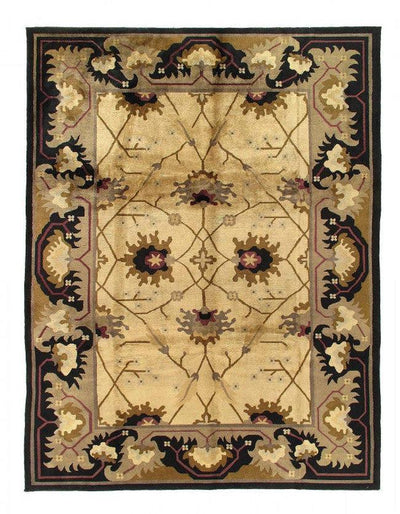 Fine Hand Knotted 1980's Art & craft rug 8'11'' X 11'9''