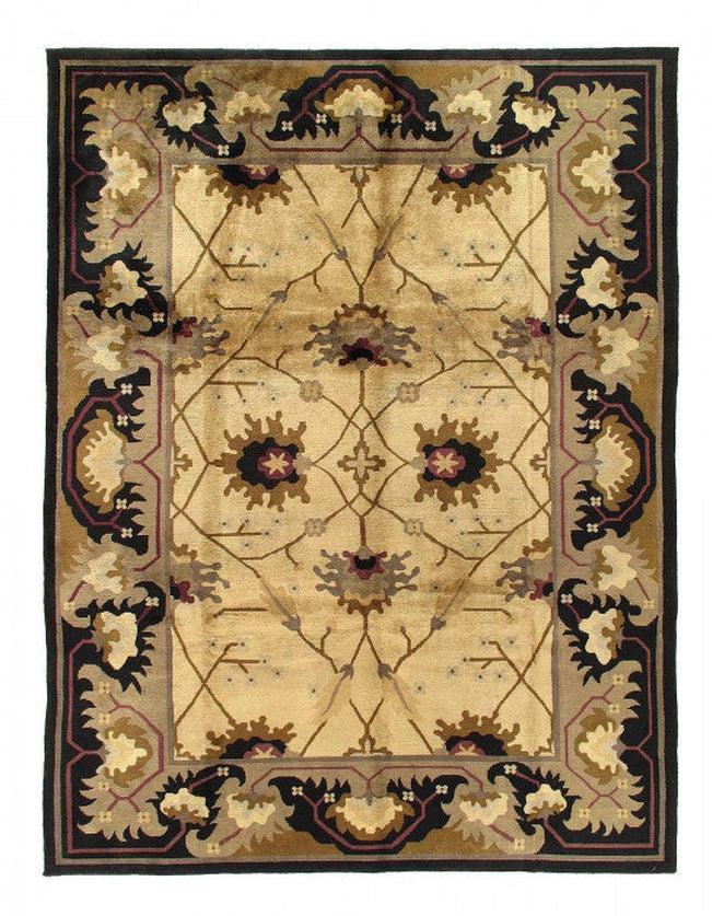 Canvello Fine Hand Knotted 1980's Art & craft rug 8'11'' X 11'9'' - Canvello