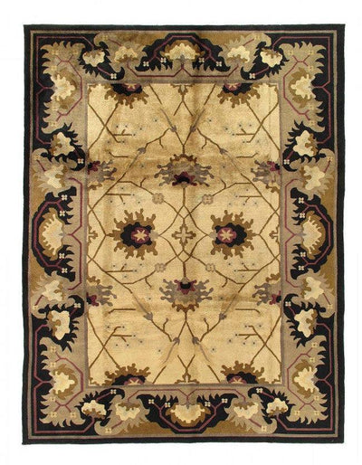 Canvello Fine Hand Knotted 1980's Art & craft rug 8'11'' X 11'9'' - Canvello