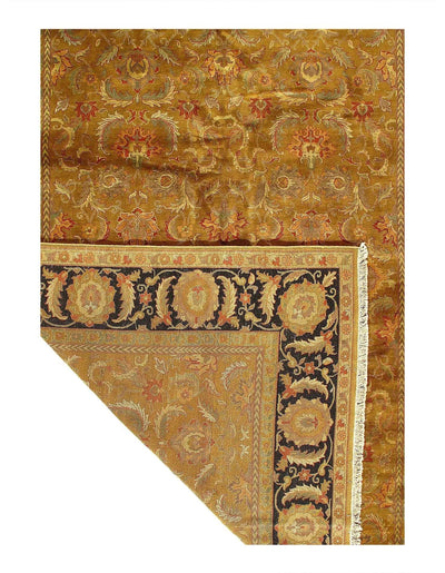 Canvello Fine Hand Knotted Agra Rug - 10'4'' X 13'11''