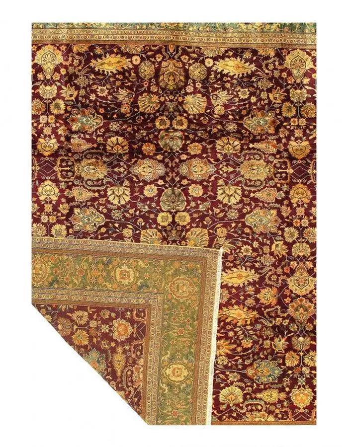 Canvello Fine Hand Knotted Agra rug 10' X 12' - Canvello