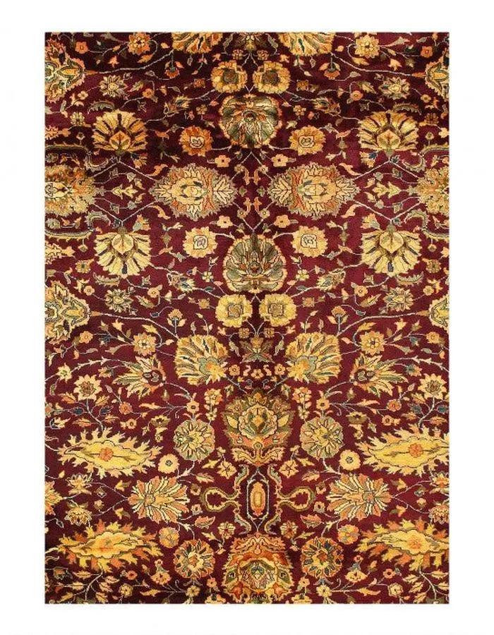 Canvello Fine Hand Knotted Agra rug 10' X 12' - Canvello