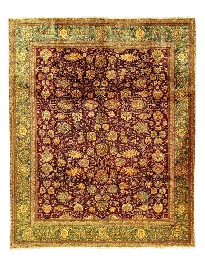 Fine Hand Knotted Agra rug 10' X 12'