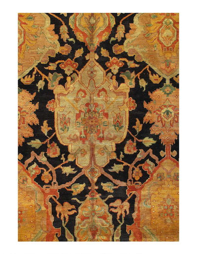 Canvello Fine Hand knotted Agra Rug - 10' X 14'4'' - Canvello