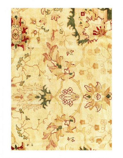 Canvello Fine Hand Knotted Agra rug - 12' X 17'' - Canvello