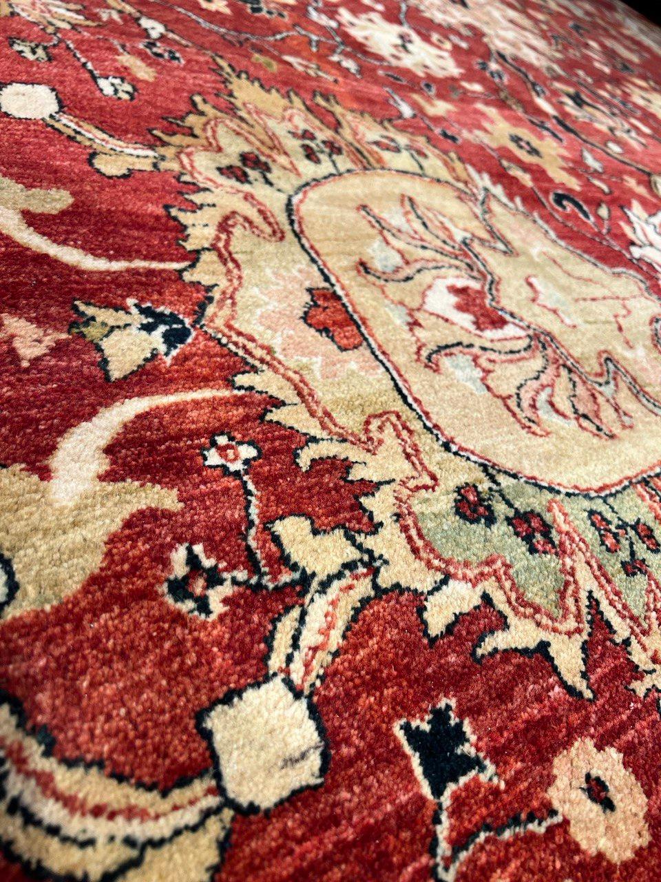 Canvello Fine Hand Knotted Agra Rug - 14'11'' X 25'5''
