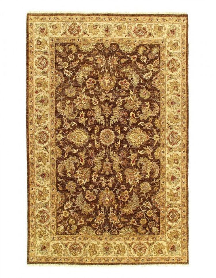 Canvello Fine Hand Knotted Agra rug 6' X 9' - Canvello