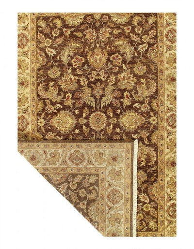 Canvello Fine Hand Knotted Agra rug 6' X 9' - Canvello