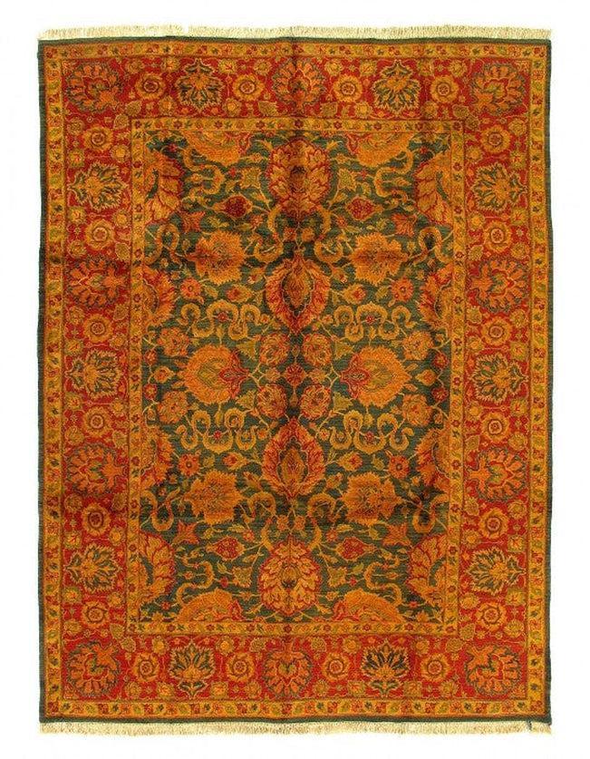 Canvello Fine Hand Knotted Agra rug - 9' X 12' - Canvello